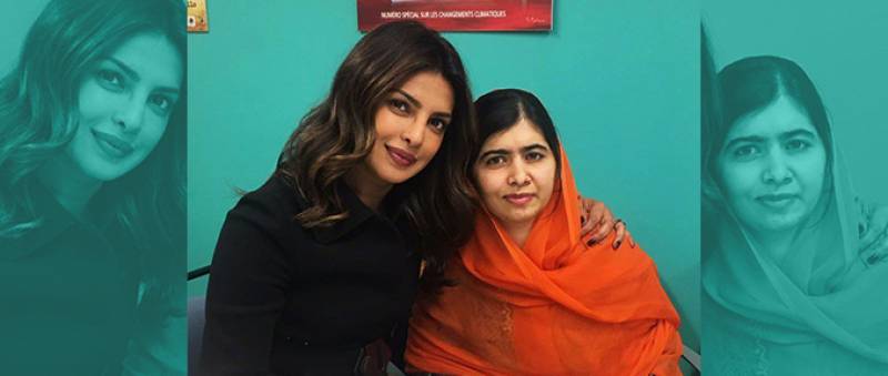 Priyanka Chopra Meets Malala