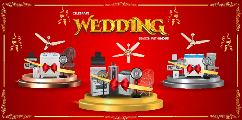 Indus Home Appliances Launches Exclusive Wedding Packages 